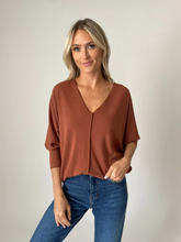 Load image into Gallery viewer, Dolman V-Neck Top
