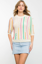 Load image into Gallery viewer, Striped Knit Top
