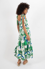 Load image into Gallery viewer, Tiered Maxi Cockatoo Dress
