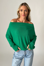 Load image into Gallery viewer, Multi-Wear Long Sleeve Knit Top
