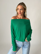Load image into Gallery viewer, Multi-Wear Long Sleeve Knit Top
