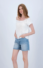 Load image into Gallery viewer, Cap Sleeve Knit Top

