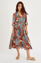 Load image into Gallery viewer, Smocked Paisley Dress
