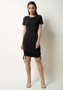 Ruched Tee Dress