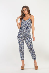 Banded Tank Jumpsuit