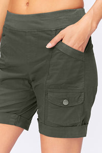 Poplin Cargo Shorts