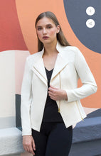 Load image into Gallery viewer, Liquid Leather Jacket - Cream
